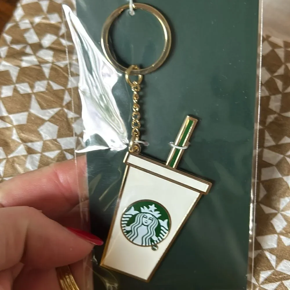 Starbucks® Enamel Keychain NEW